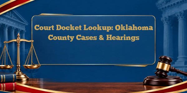 Court Docket Lookup: Oklahoma County Cases & Hearings